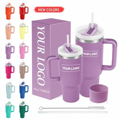 30oz 40oz Handle Tumbler Mugs för bilhållare