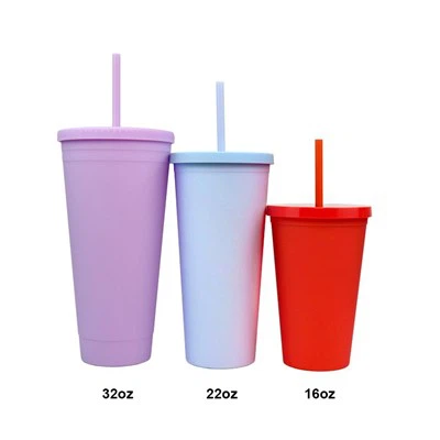 32 oz plast tumlar koppar